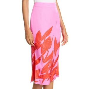 Ted Baker LUUCAS Sour Cherry midi skirt